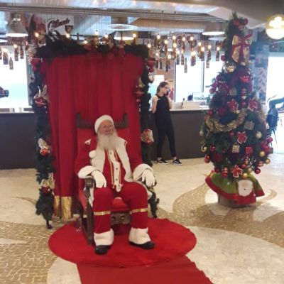 Cenários e Poltronas - Natal Cia do Bafafá - O Natal em sua Casa